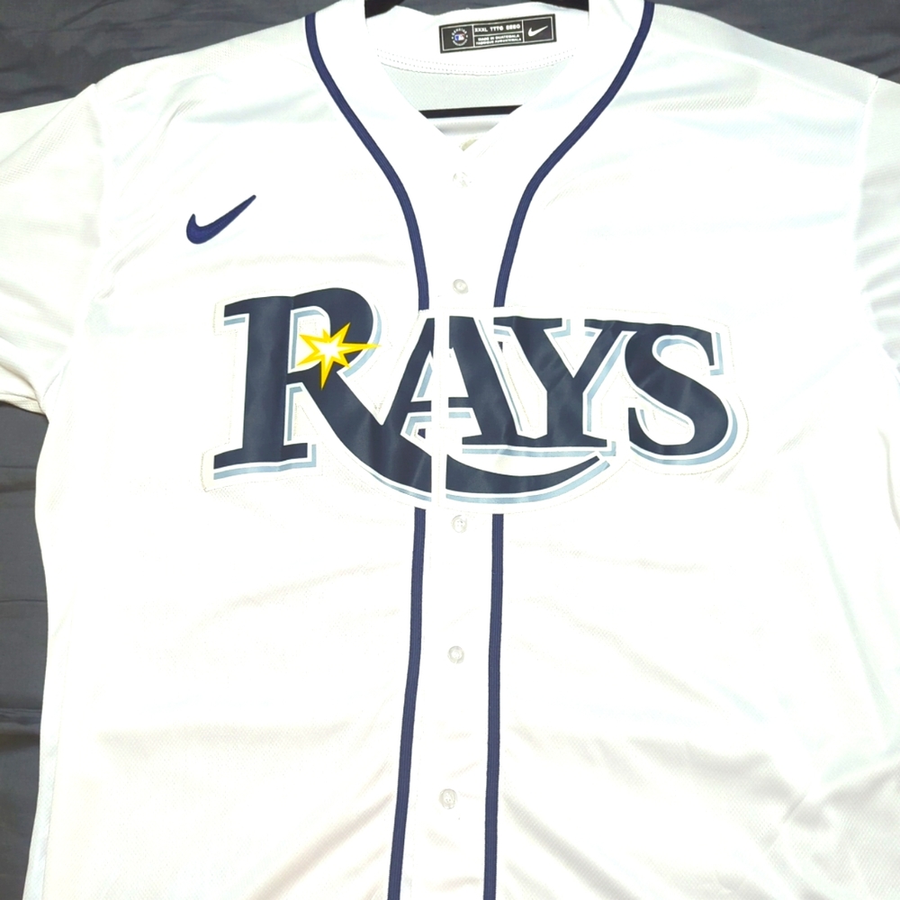 Brand new Nike Brand Tampa Bay Rays jersey, never worn. Pristine condition: 3xl